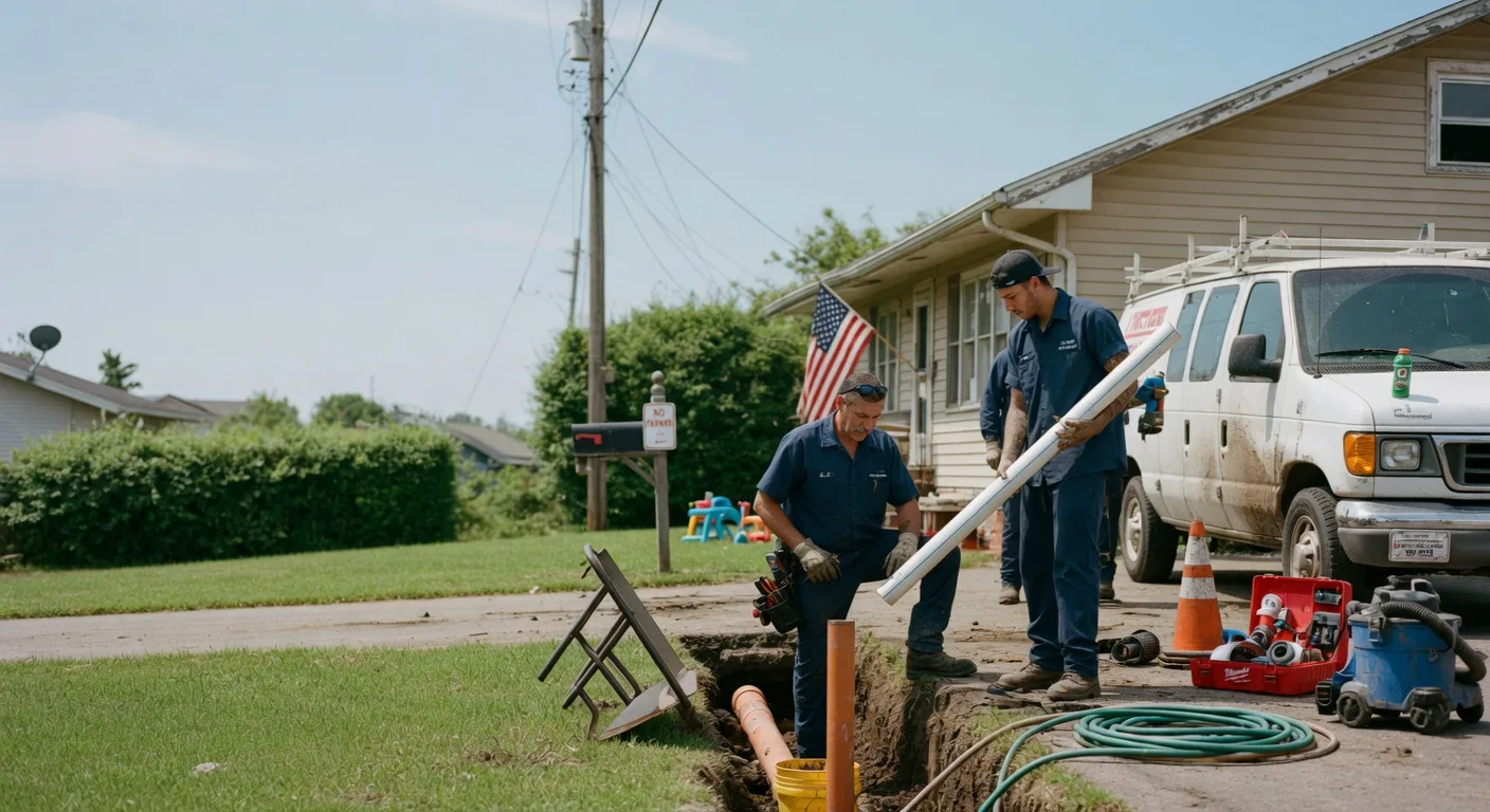 Sewer Line Inspection in Dresser, WI